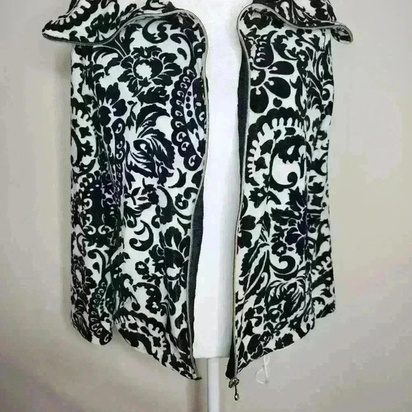 Onque Casual women's soft terry zip up lightweight jacket size petite medium - Picture 5 of 6